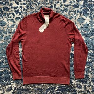Falconeri 100% Cashmere Turtleneck M-L (IT50) Rust Dolcevita